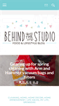 Mobile Screenshot of behindthestudio.com